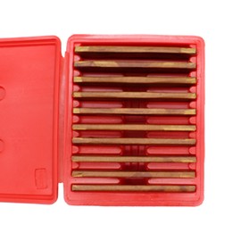 Yunnergo 10 Pairs Precision Parallel Set 1/8" x 6" Accuracy 0.0002" Thin Steel