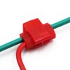 Heart keychain grounding cable electrical wire connection terminal / 하트열쇠고리 접지케이블 전기선 연결 단자