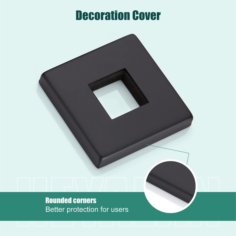 Heyalan Shower Arm Flange Plate, 1pc Modern Shower Escutcheon Cover