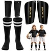 GoaePode Children's Shin Pads Football, Football Shin Guard with 1