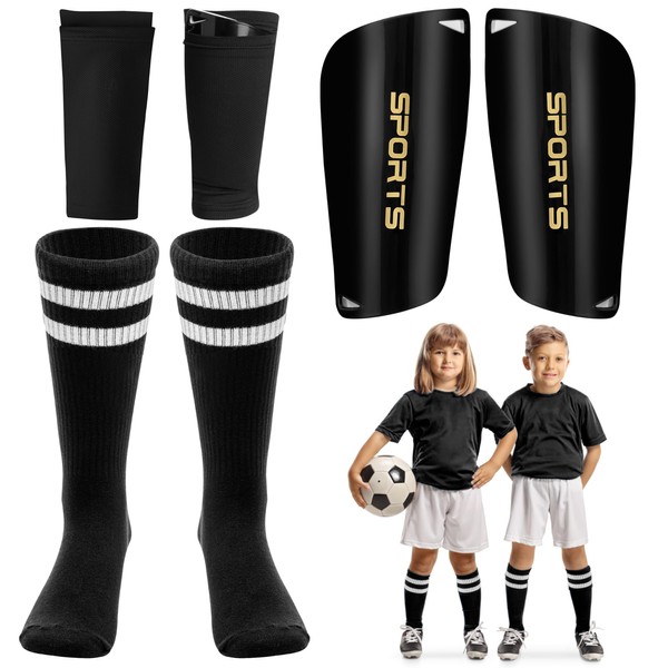 GoaePode Children's Shin Pads Football, Football Shin Guard with 1