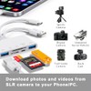 Lector de tarjetas de memoria 5en1, adaptador USB y lector