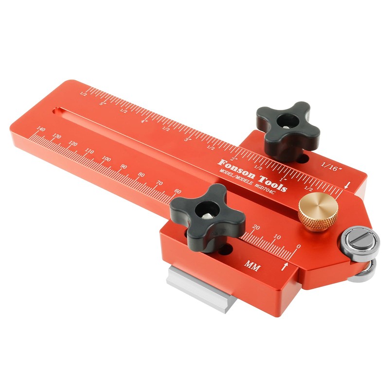 Abizarch Thin Rip Table Saw Jig Aluminum Alloy Table Saw
