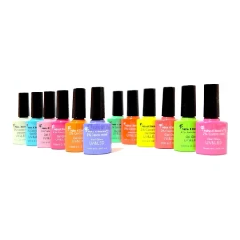 Rj Gel Semipermanente Glow | Brilla En La Oscuridad | 12 Pzs