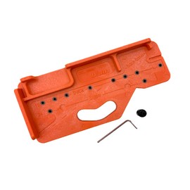 Blum 7267829 Drill Gauge Base / Rear Panel for LEGRABOX, Orange