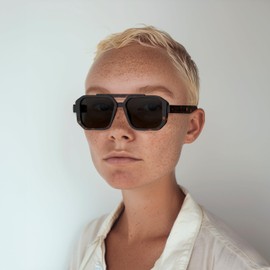 LONDON MOLE® Huntsville sunglasses | Cool square shaped glasses | Men’s Women’s Unisex | Spring hinges