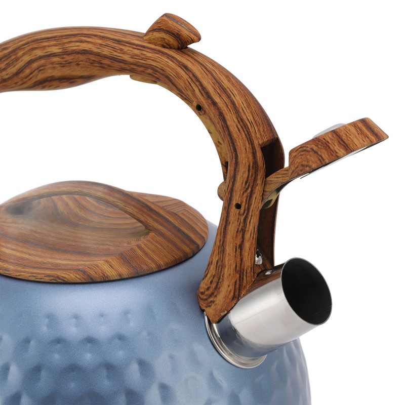 3 Liter Whistling Tea Kettle Stainless Steel Teapot with Handle