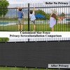 Cisvio 6ft x50ft Privacy Screen Fence 90% Blockage Heavy Duty