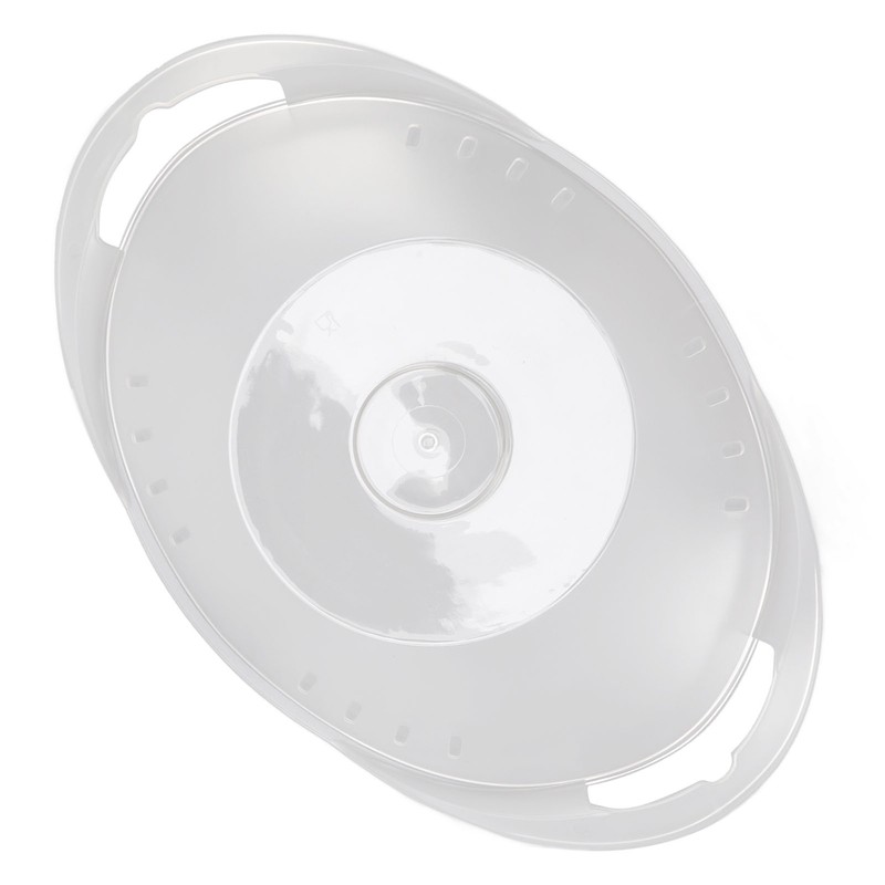 Transparent Steaming Pan Cover PCTG Heat Resistant Steaming Pan Cover