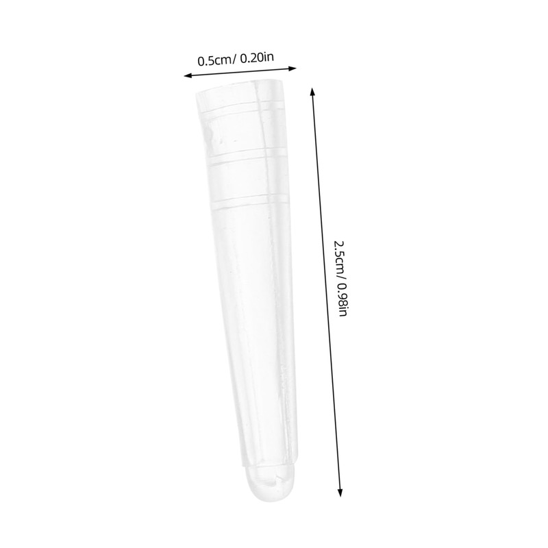 SAFIGLE 200Pcs Tweezers Tip Covers Non Skid Protective Sleeves for