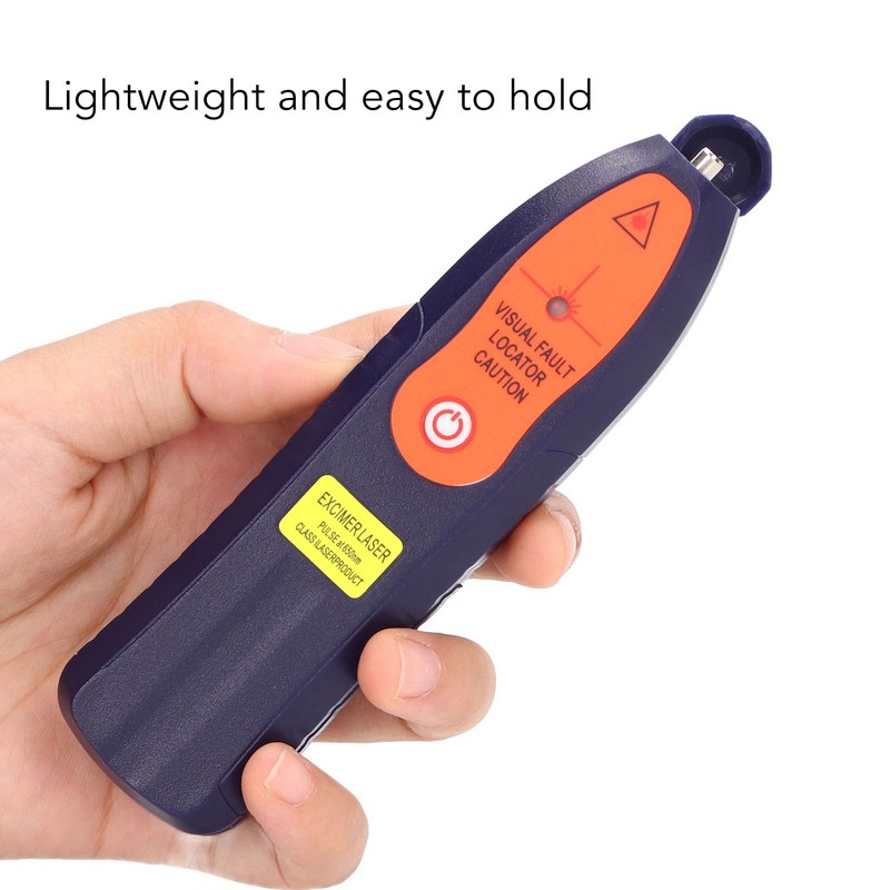 Fiber Visual Fault Locator Optic Network Cable Tester Meter Red