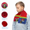 MAJEQZGY Mario Scarf Children's Scarf Winter Scarf Mario Autumn Winter