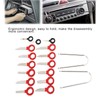 17pcs Radio Release Keys Kit Professional Removal Disassembly Tools for