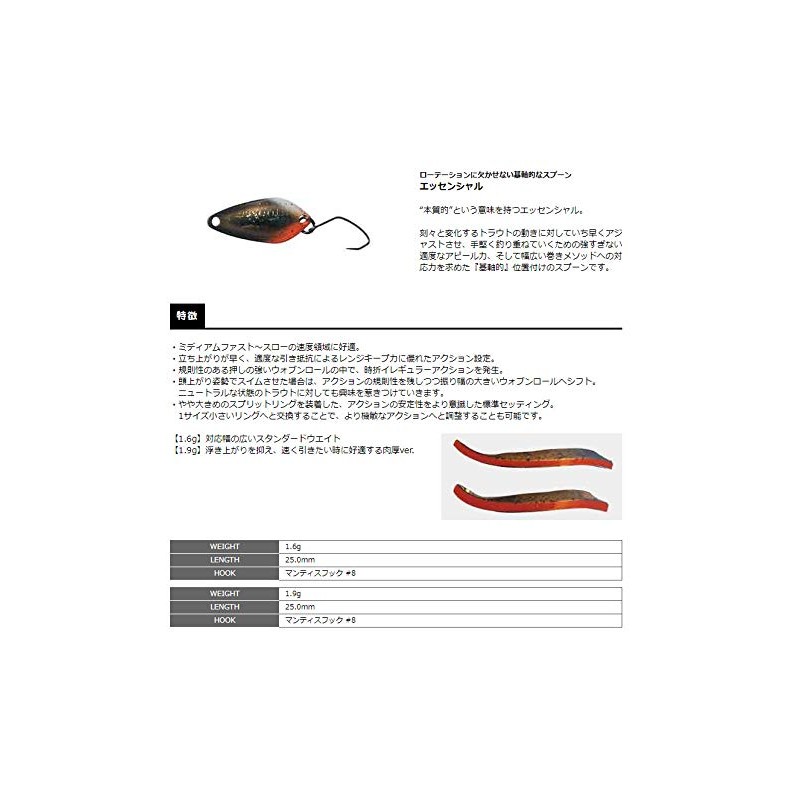 SMITH LTD Spoon, Essential 0.07 oz (1.9 g), #05 Dazzle