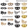 TFTSR Masquerade Masks for Women & Men - Mardi Gras