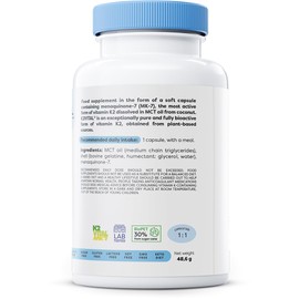 Osavi Vitamin K2 MK-7, 100mcg - 120 softgels