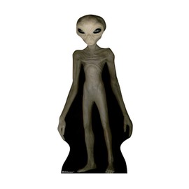 Cardboard People Alien Life Size Cardboard Cutout Standup