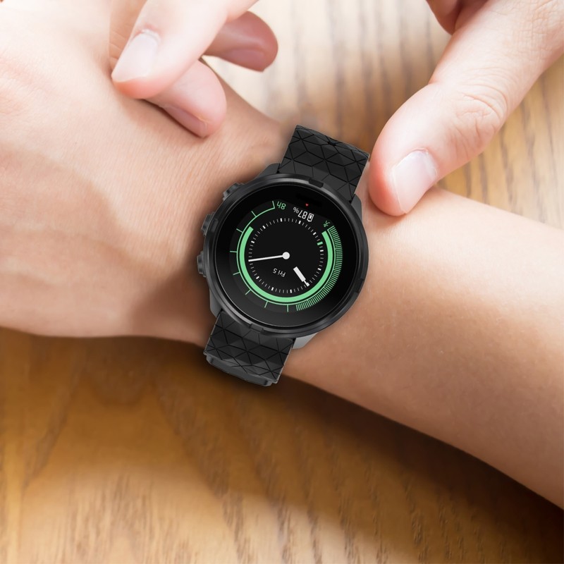 Silicone Band Compatible for Suunto 9 Smartwatch GPS/for SUUNTO 9