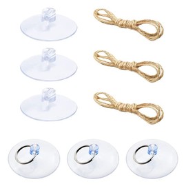 Knana 6pcs Suction Cups for Reptile Terrarium - Reptile Replacement Hammock Suction Cups, Bearded Dragon Hammock Suction Cups