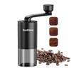 DeeKleen Manual Conical Burr Coffee Grinder, Ceramic Mill, Hand Crank,Portable,Perfect