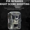 Rofawee Trail Cameras 16MP 1080P, IP66 Waterproof Night Vision Trail