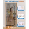 BFNN Cat Screen Door, Extra Tall Cat-Proof Mesh Gate, Fit