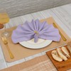Blue Needles Lavender Cloth Napkins - 100% Cotton Set of