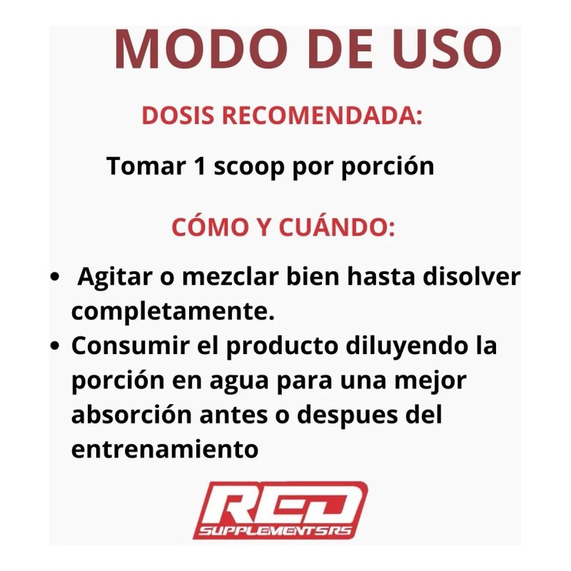 Redline Bcaa Rouge Wolf Recovery 400g Aminoacidos Sfn