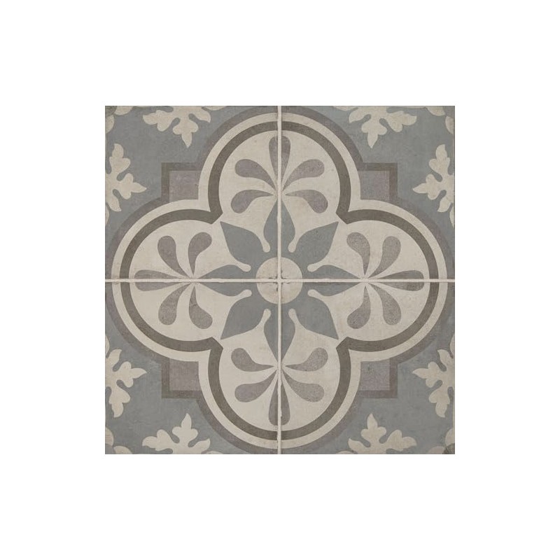 8x8 Whispers in Azure Encaustic Porcelain Tile Wall Floor (30)