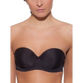Selene Mariel Balconette Bra, black
