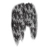 Set of 2 Snake Scale Tattoo Stickers, Black Temporary Fake