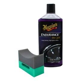 Kit Meguiar's Gel Abrillantador De Llantas G7516 Morado