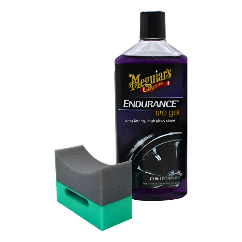 Kit Meguiar's Gel Abrillantador De Llantas G7516 Morado