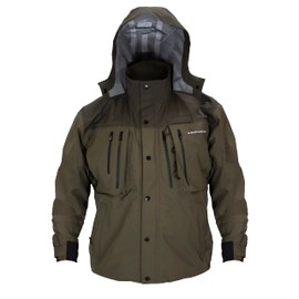 Paramount Outdoors Whetstone Waterproof Breathable Wading Fly Fishing Jacket Outerwear Fishing Shell (as1, alpha, m, regular, regular)