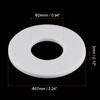 sourcing map PTFE Flat Seal 57 mm or 24 mm