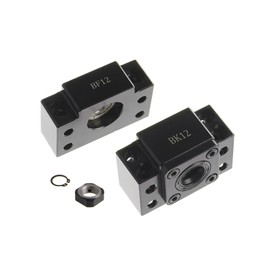 ONLISUM 1 Set BF12 + BK12 Screw Supports for SFU1605 Screw Support Bearing Housing