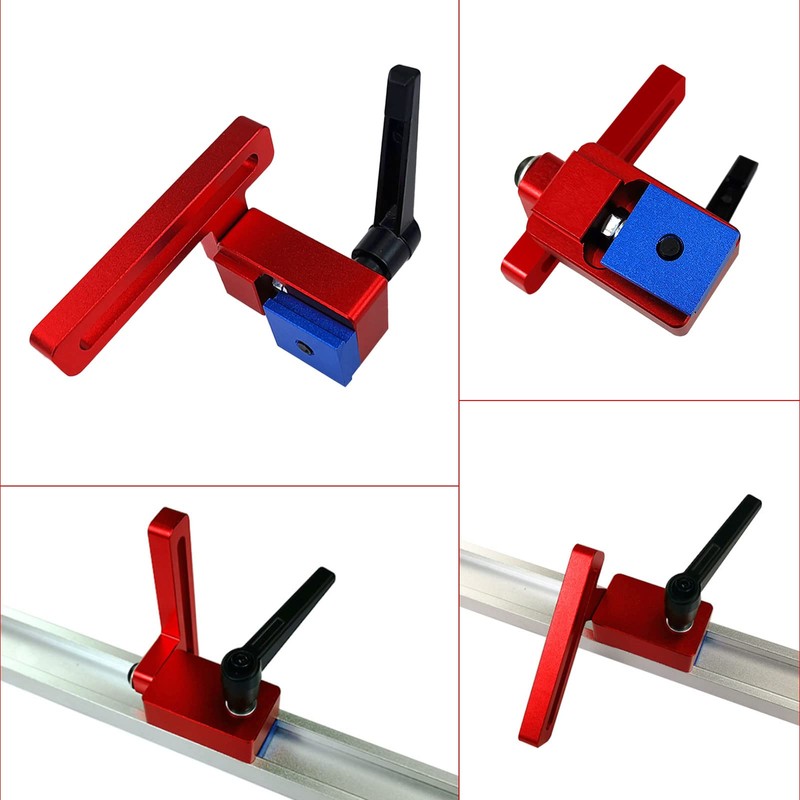 2Pcs T-Rails Guide Rail Stop, Guide Rail Stop for T-Nut