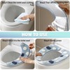 Thick and Warm Toilet Seat Cover – Washable, Reusable Cushion