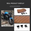 Dreamizer Motorcycle Retro Brown Cafe Racer Seat Hump Saddle For