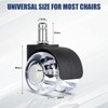 AiQInu Set of 5 Office Chair Wheels 11 mm x