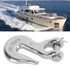 Marine Boat Slip Lifting Hook 1/4in 1000lbs Load Bearing Capacity