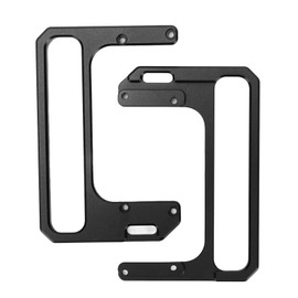 Radio Shield for Xiegu X6100, Shortwave Radio Shield Aluminum Alloy Side Handle Wireless Protection Bracket for Xiegu X6100