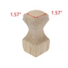 T Tulead Wood Furniture Legs Unfinished Sofa Feet Replacement Couch
