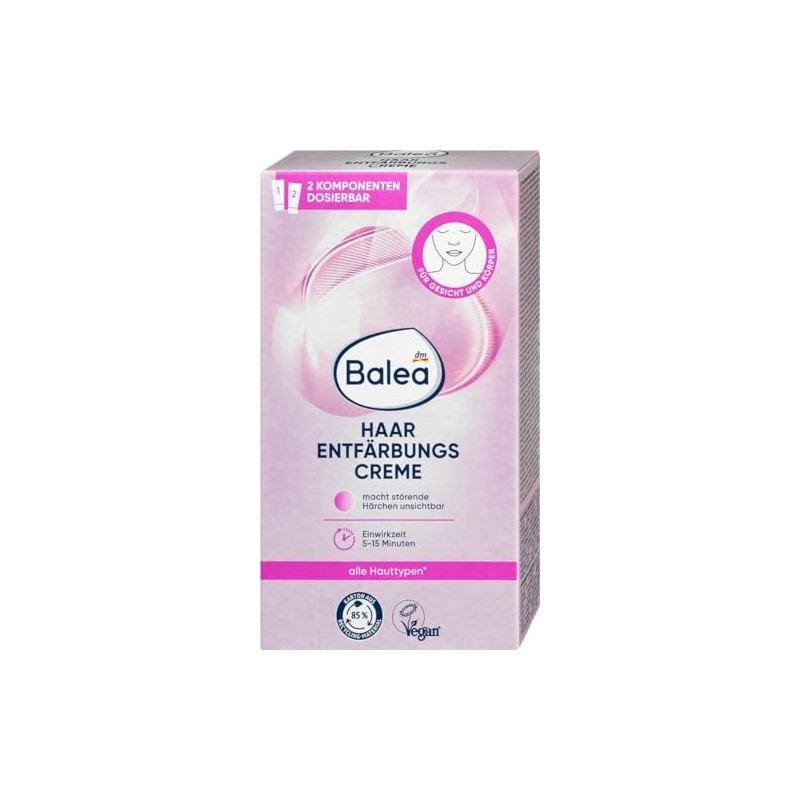 Balea Hair Discoloration Cream 100ml Pink