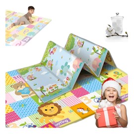 Tapete Bebe Para Gateo Multiuso Juegos Seguridad 180x100cm