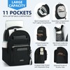 HanTrip Carry On Travel Backpack For Women, 18 Inch Water