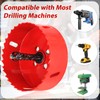 KACNON Hole Saw 145 mm, Universal High-Speed Steel HSS M42