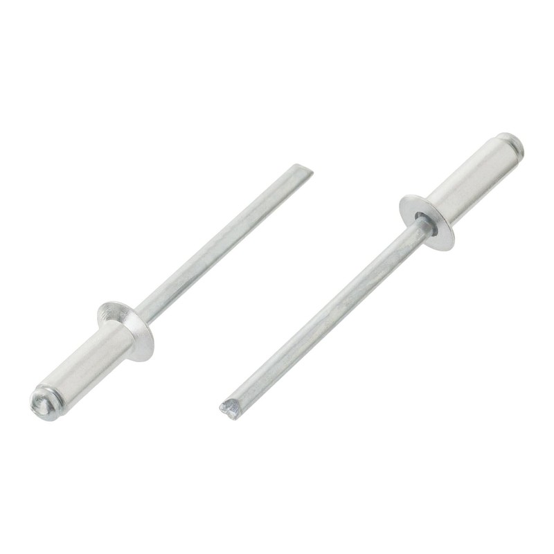 3mm x 14mm Blind Pop Rivet Countersunk Head Aluminium/Steel Shaft