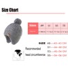 Moon Kitty - Gorros de invierno para niños y niñas,