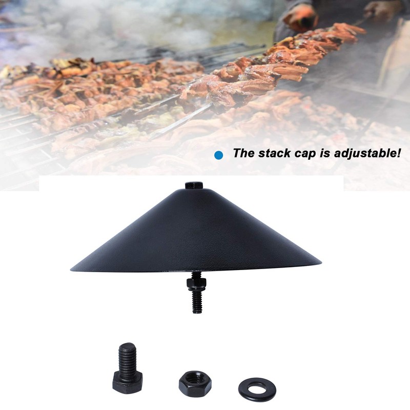 𝟐𝟎𝟐𝟑 𝙐𝗽𝒈𝒓𝒂𝒅𝒆𝒅 Pellet Grill Smoke Stack Chimney Replacement for Pit